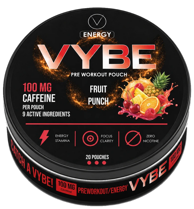 VYBE Energy Fruit Punch tin