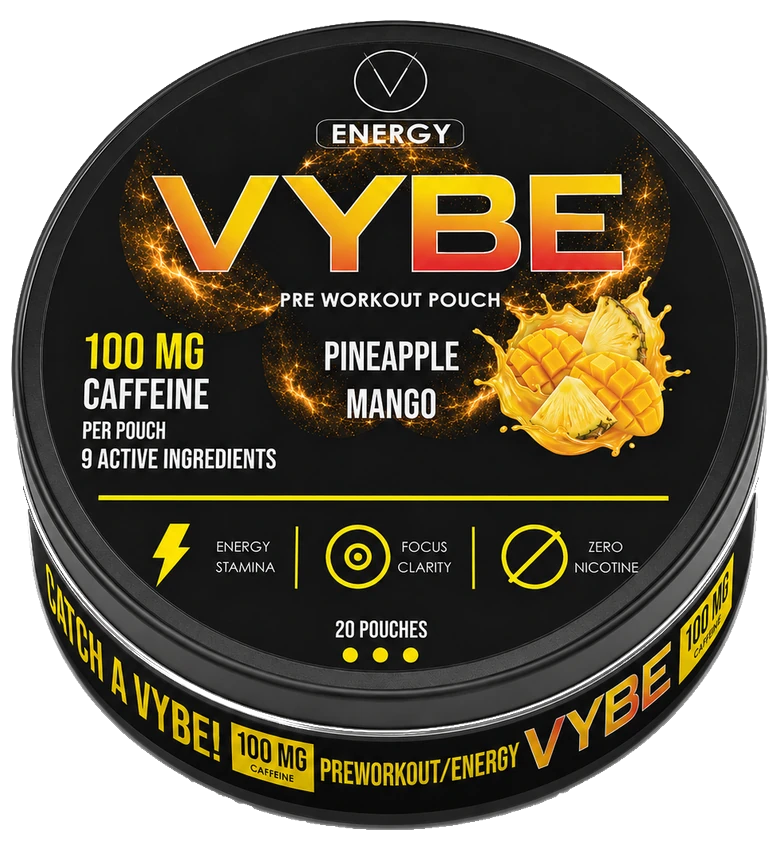 VYBE Energy Pineapple Mango tin