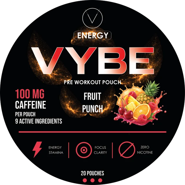 VYBE Energy Fruit Punch tin