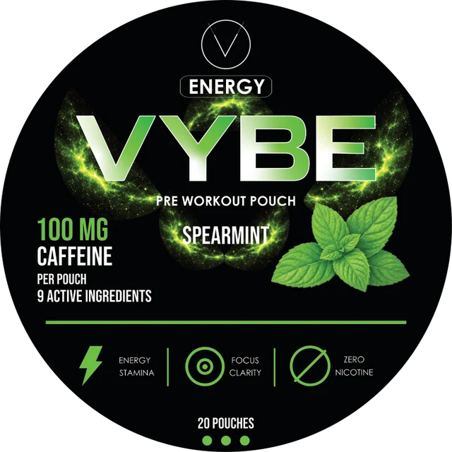 VYBE Energy Spearmint tin